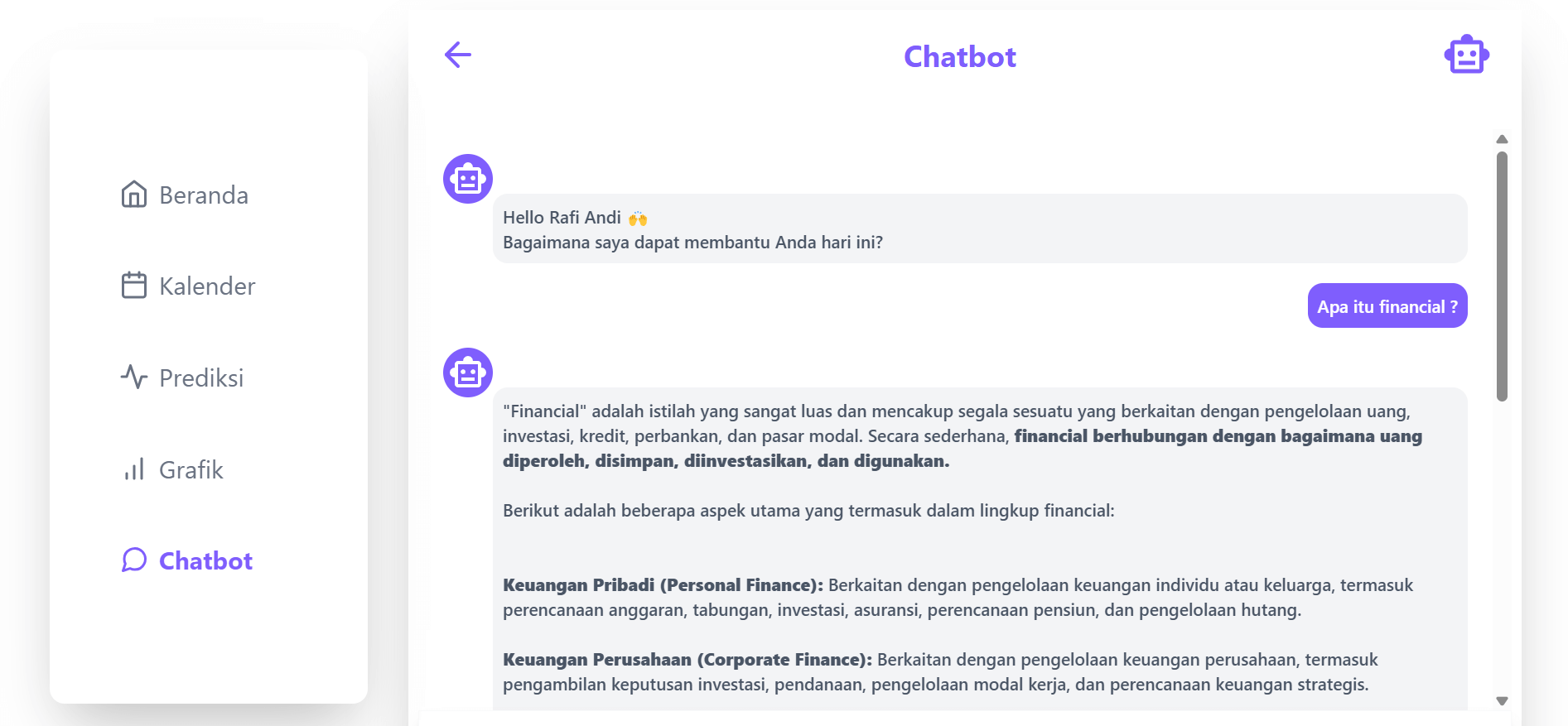 Chatbot AI