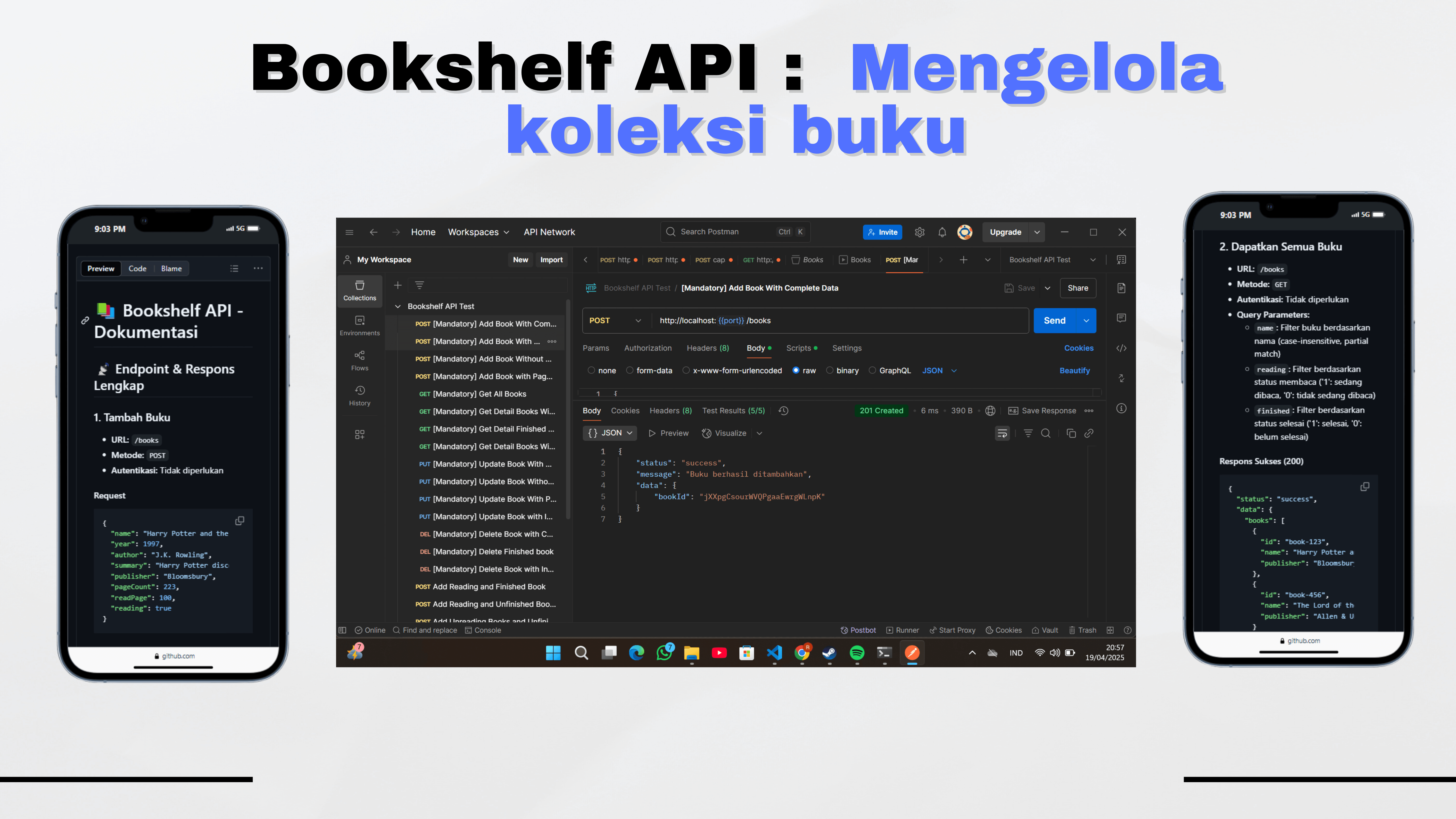 Bookshelf API