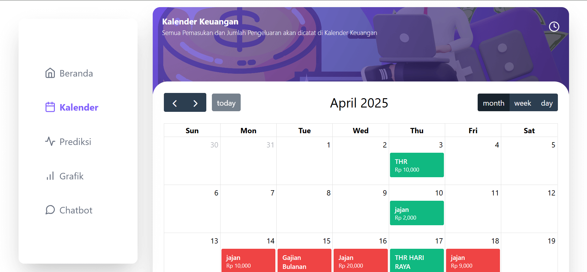 Kalender Keuangan